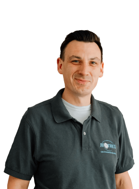 Sven Kuchhäuser - Mitarbeiter der CNC-Dreherei Mothes